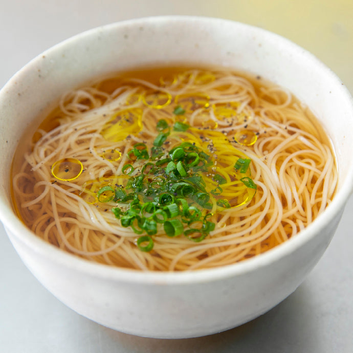 オリーブオイルにゅうめん